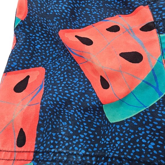 Tea Collection Boys 18-24 Months Watermelon Print Swim Trunks - Picture 2 of 7